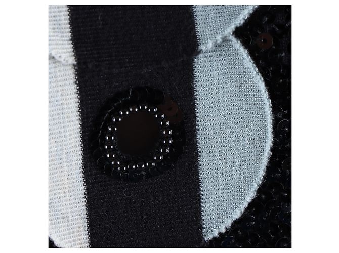 Chanel Vestido de cachemira Negro - vista 4