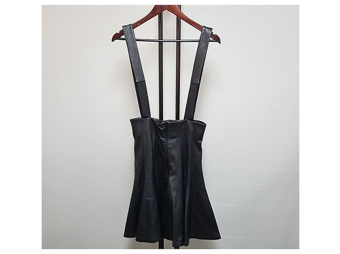 Sandro Vestido de peto Negro - vista 5