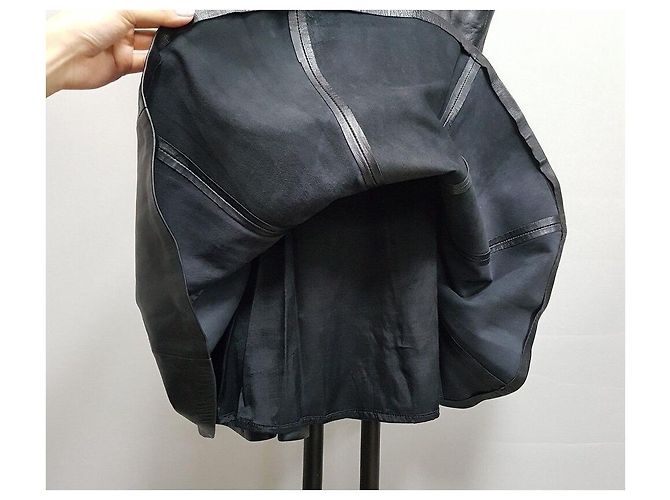 Sandro Vestido de peto Negro - vista 8