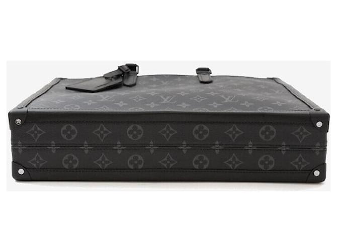 Louis Vuitton Mallette Soft Trunk Monogram Eclipse Noir - vue 4