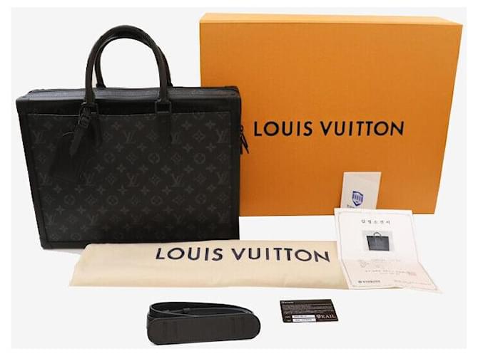 Louis Vuitton Mallette Soft Trunk Monogram Eclipse Noir - vue 8