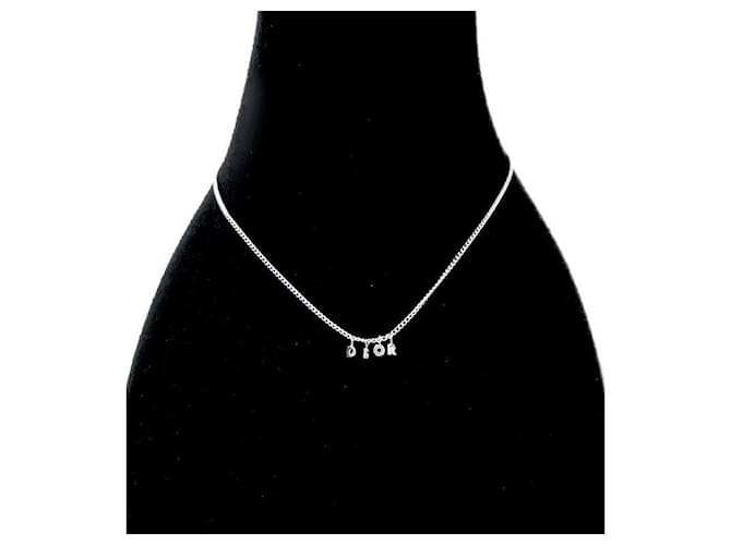 Dior Collar Mini Revolution Silver Plata - vista 5