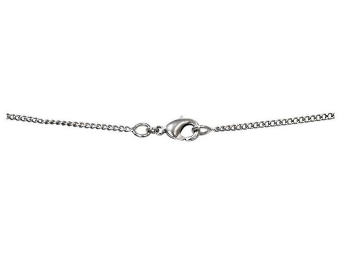 Chanel Collar Cubic CC Plata - vista 3