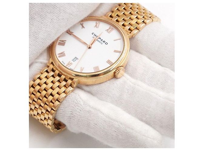 Chopard Relógio Automático Clássico Masculino Rosa - vista 8