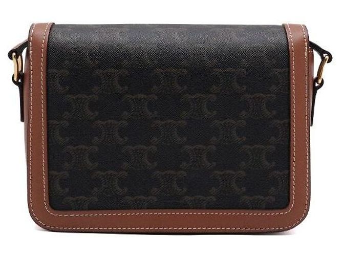 Triomphe Céline Bolsa de Ombro e Bolsa Transversal Marrom - vista 5