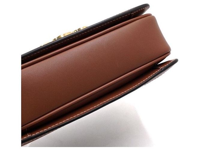 Triomphe Céline Bolsa de Ombro e Bolsa Transversal Marrom - vista 9