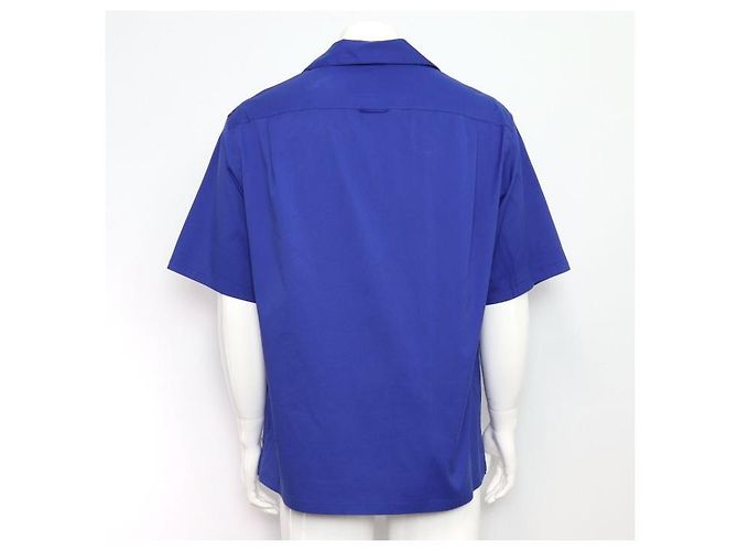 Prada Camicia bowling con zip in cotone stretch da uomo - vista 4
