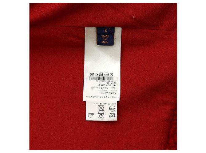 Louis Vuitton Giacca Bomber in pile Nigo Damier da uomo Rosso - vista 8
