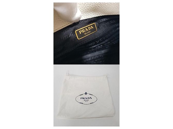 Prada Borsa a tracolla Viterbo Phoenix Double Zipper Argento - vista 10