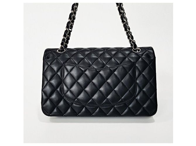 Chanel Serie in pelle di agnello classica media Nero - vista 5