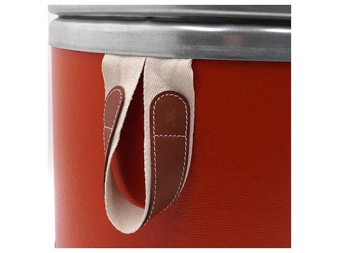 Hermès Kleiner Saddle Box Bag Orange Feu - Ansicht 6