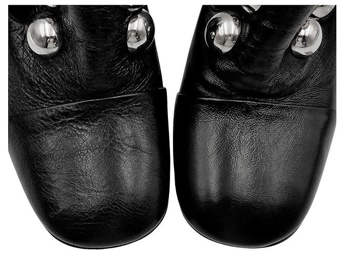 Burberry Scarpe in pelle Nero - vista 3
