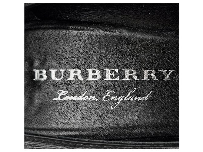 Burberry Scarpe in pelle Nero - vista 5