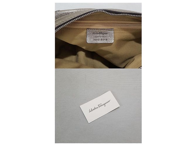 Salvatore Ferragamo Borsa hobo in pelle Multicolore - vista 10