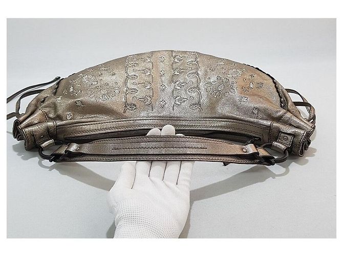 Salvatore Ferragamo Borsa hobo in pelle Multicolore - vista 6