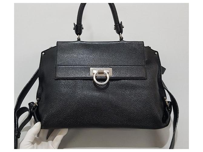 Salvatore Ferragamo Borsa Sofia Nero - vista 2
