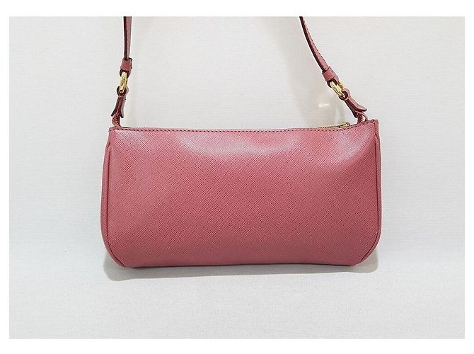 Salvatore Ferragamo Mini borsa a tracolla Rosa - vista 5