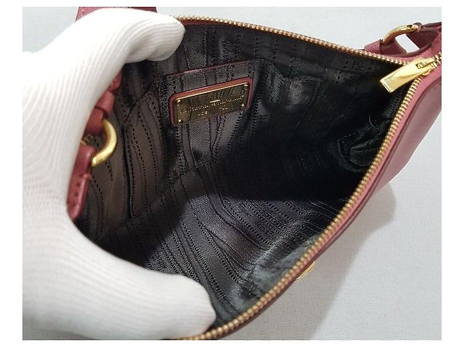 Salvatore Ferragamo Mini borsa a tracolla Rosa - vista 9