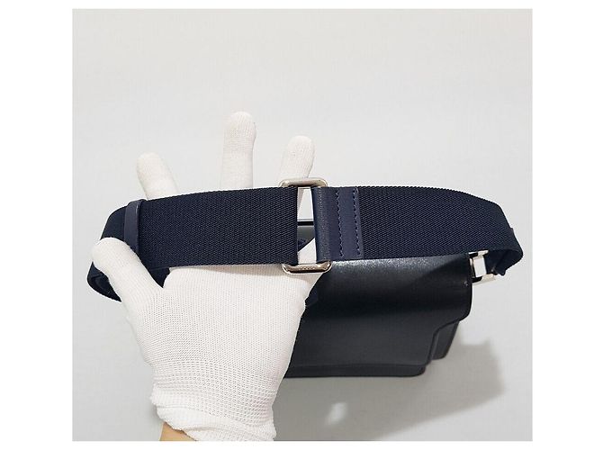 Marni Trunk Bag Saffiano Medium Blau - Ansicht 7