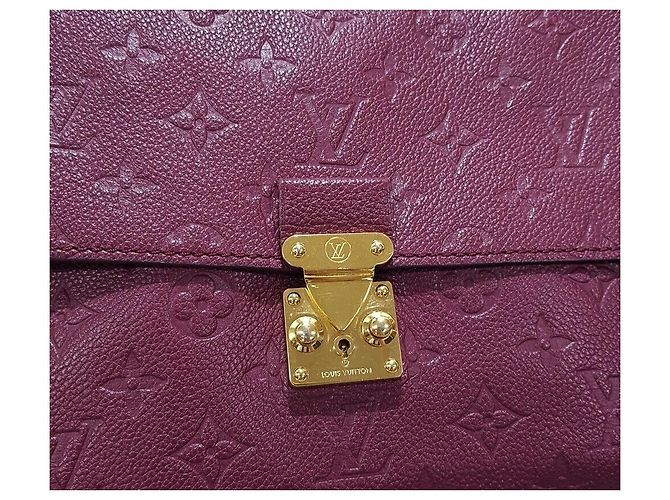 Louis Vuitton Borsa a Spalla Empreinte Passion Rosso - vista 3