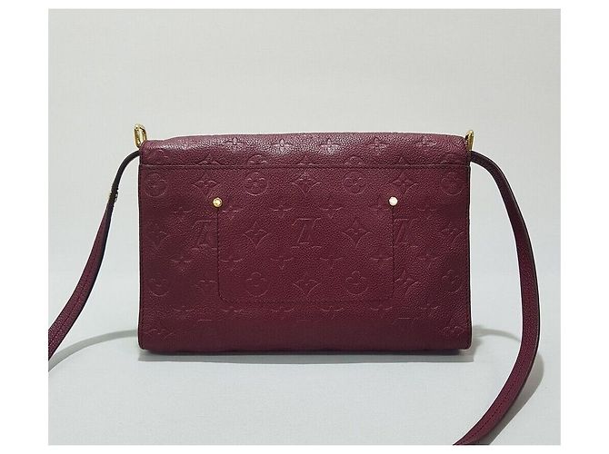 Louis Vuitton Borsa a Spalla Empreinte Passion Rosso - vista 5