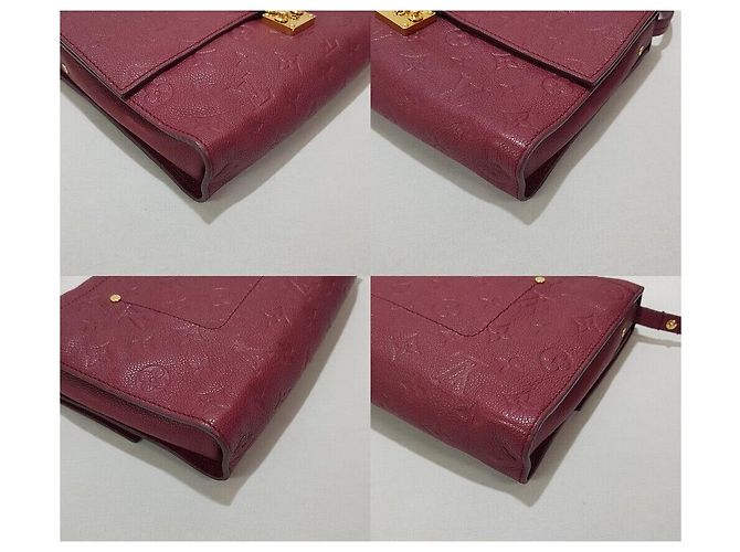 Louis Vuitton Borsa a Spalla Empreinte Passion Rosso - vista 7