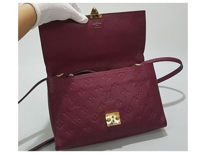 Louis Vuitton Borsa a Spalla Empreinte Passion Rosso - vista 9