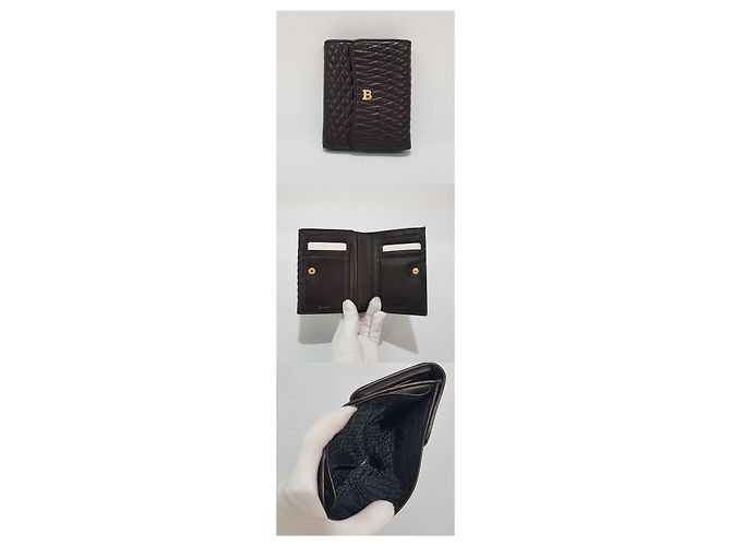 Bally Vintage gesteppte Schultertasche für Damen Braun - Ansicht 10