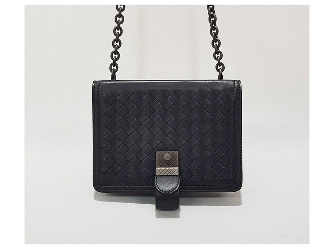 Bottega Veneta Mini borsa a tracolla con catena - vista 2