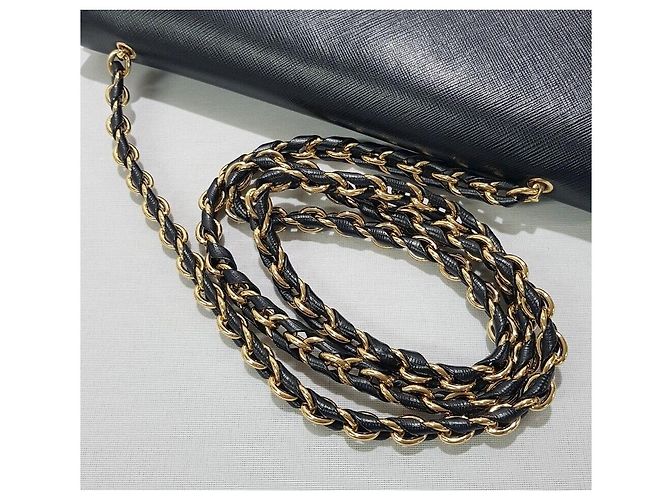 Salvatore Ferragamo Borsa a Spalla Ginny Chain Nero - vista 6