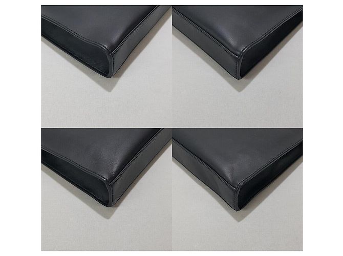 Fendi Clutch con tracolla con logo Nero - vista 7