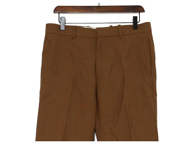Marni Pantaloni in cotone marroni da uomo Marrone - vista 2