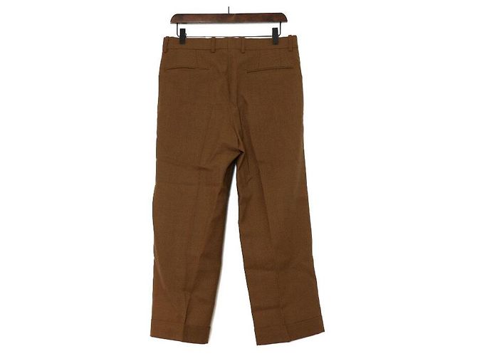 Marni Pantaloni in cotone marroni da uomo Marrone - vista 4