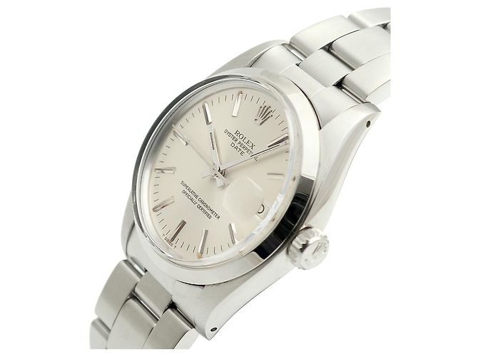 Rolex Orologio Oyster Perpetual Date da uomo Quadrante Originale Multicolore - vista 10