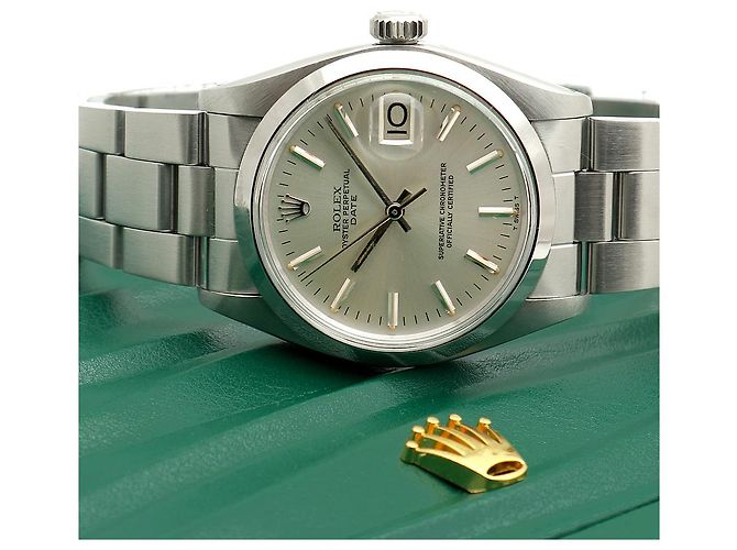 Rolex Orologio Oyster Perpetual Date da uomo Quadrante Originale Multicolore - vista 25