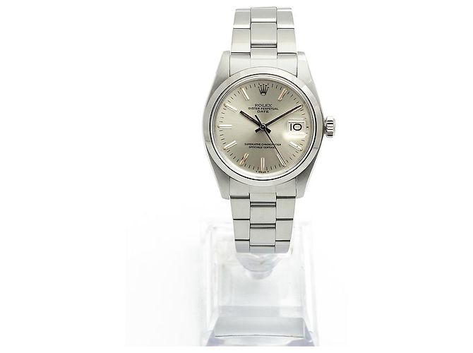 Rolex Orologio Oyster Perpetual Date da uomo Quadrante Originale Multicolore - vista 3