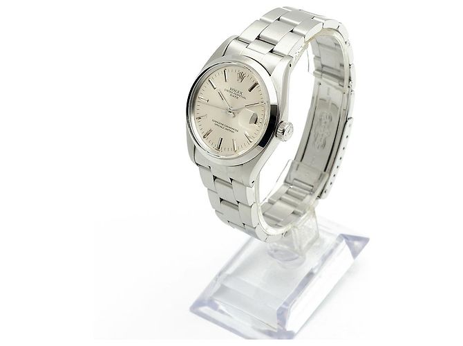 Rolex Orologio Oyster Perpetual Date da uomo Quadrante Originale Multicolore - vista 4