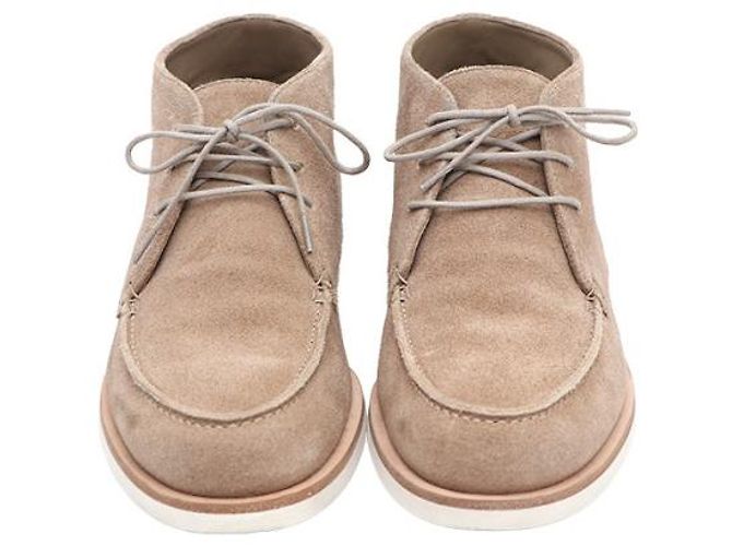 Hermès Suede Line Herren Derby Mid Ankle Boots aus Wildleder Braun - Ansicht 10