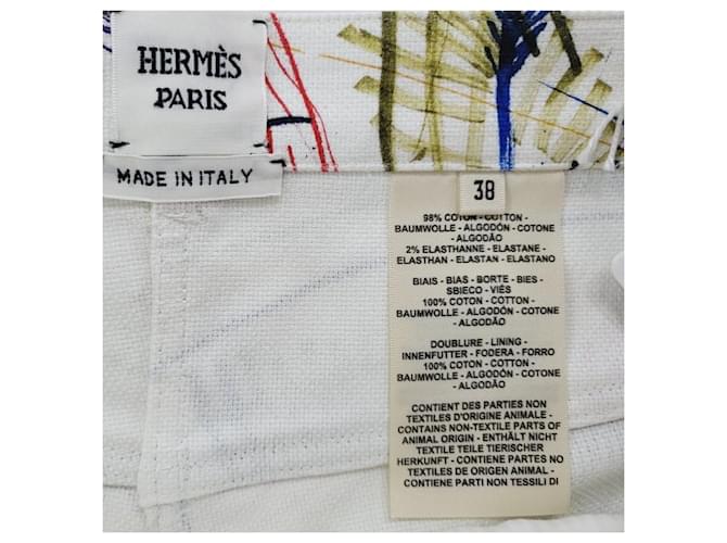 Hermès Shorts Chevaloscope para mujer Multicolor - vista 10