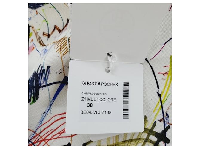 Hermès Shorts Chevaloscope para mujer Multicolor - vista 11