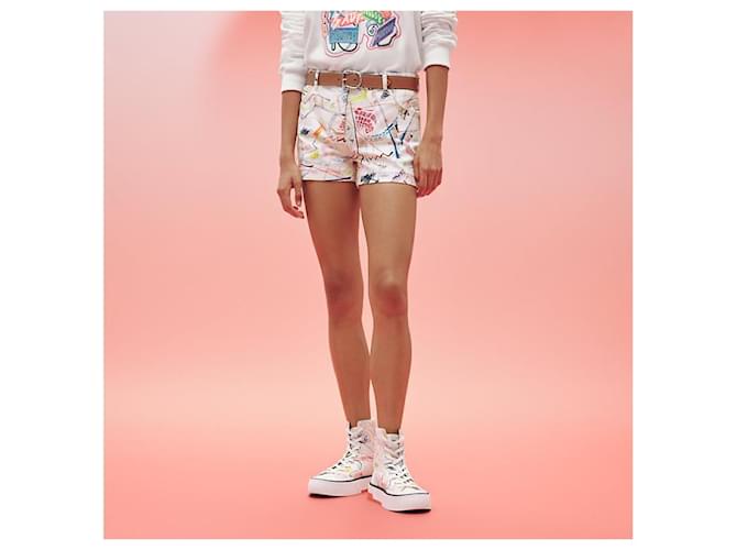 Hermès Shorts Chevaloscope para mujer Multicolor - vista 3