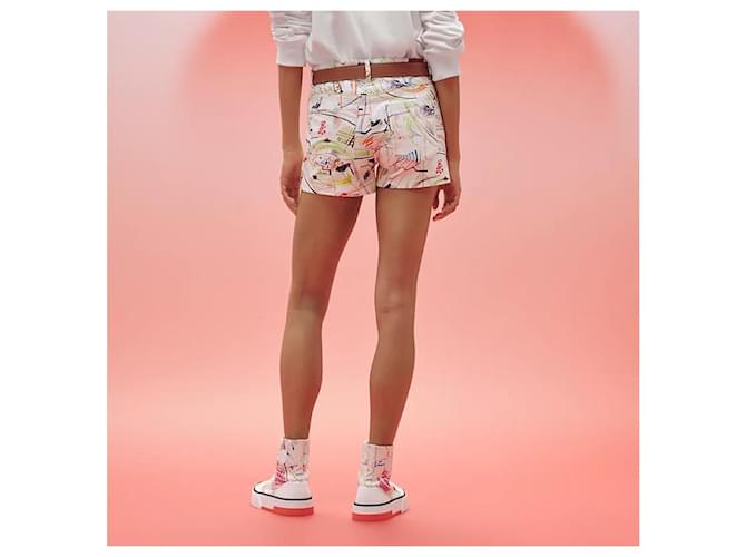 Hermès Shorts Chevaloscope para mujer Multicolor - vista 4