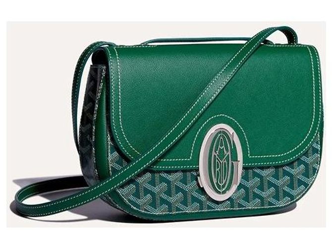 233 Goyard Borsa da donna verde a tracolla - vista 3