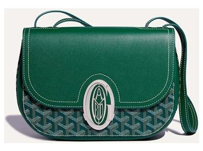 233 Goyard Borsa da donna verde a tracolla - vista 4