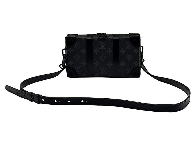 Louis Vuitton Portefeuille Bandoulière Soft Trunk Monogram Eclipse Noir - vue 2