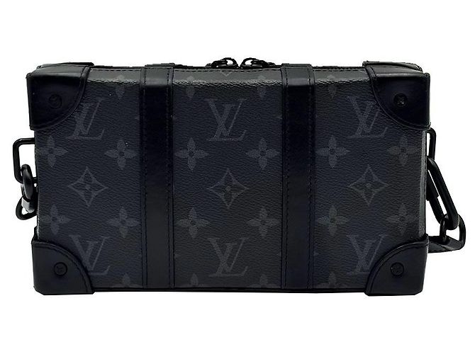 Louis Vuitton Portefeuille Bandoulière Soft Trunk Monogram Eclipse Noir - vue 5