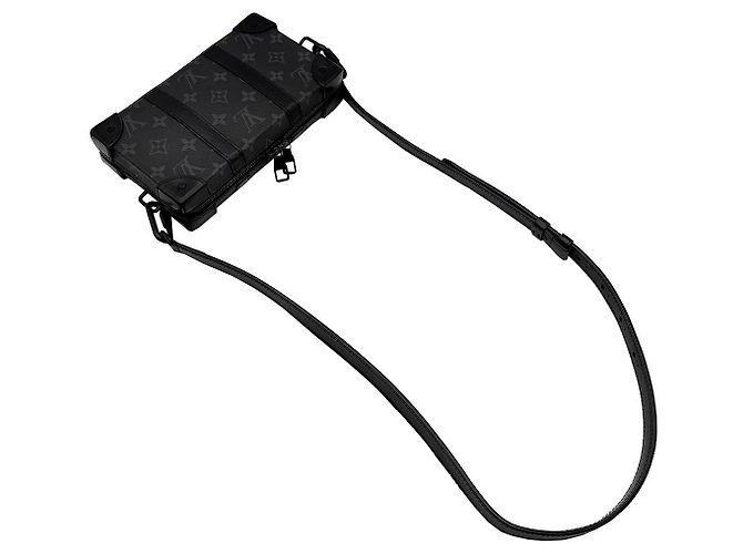 Louis Vuitton Portefeuille Bandoulière Soft Trunk Monogram Eclipse Noir - vue 6