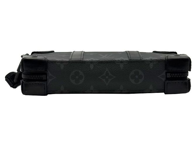 Louis Vuitton Portefeuille Bandoulière Soft Trunk Monogram Eclipse Noir - vue 7