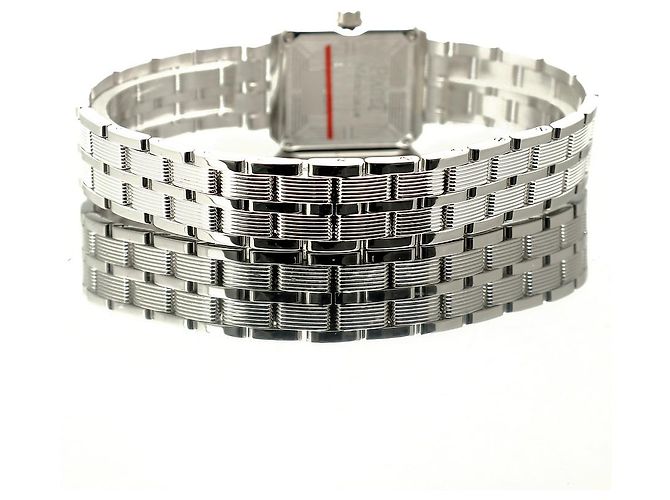 Piaget Protocol Vintage Damenuhr aus Weißgold mit Diamant-Pavé - Ansicht 21