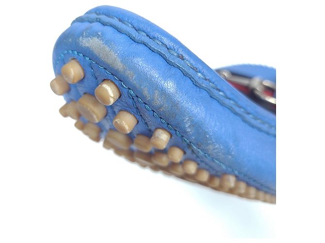 Gucci Horsebit Driving Loafer Blau - Ansicht 6